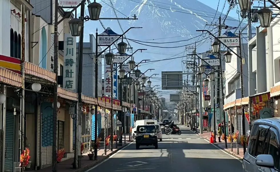 富士山天梯小镇