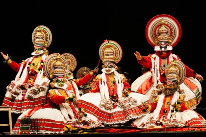 Kathakali 舞蹈